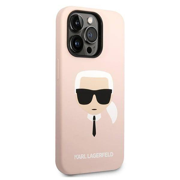 ETUI KARL LAGERFELD HEAD MAGSAFE DO IPHONE 14 PRO MAX PINK