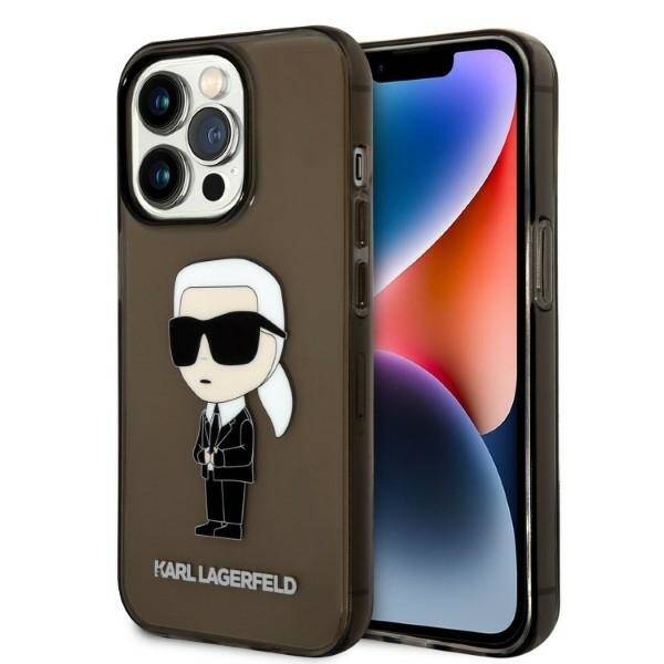 ETUI KARL LAGERFELD IKONIK DO IPHONE 14 PRO BLACK