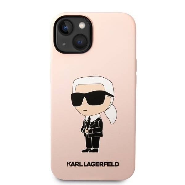 ETUI KARL LAGERFELD IKONIK MAGSAFE DO IPHONE 14 PLUS / 15 PLUS