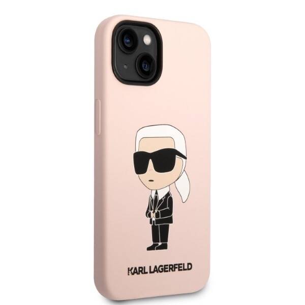 ETUI KARL LAGERFELD IKONIK MAGSAFE DO IPHONE 14 PLUS / 15 PLUS