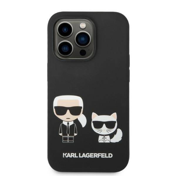 ETUI KARL LAGERFELD LIQUID CHOUPETTE DO IPHONE 14 PRO BLACK