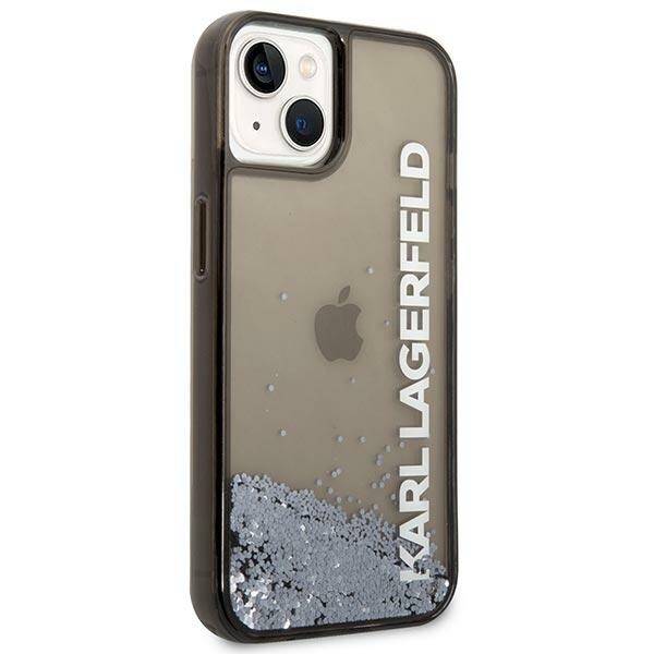 ETUI KARL LAGERFELD LIQUID GLITTER DO IPHONE 14 / 15 BLACK