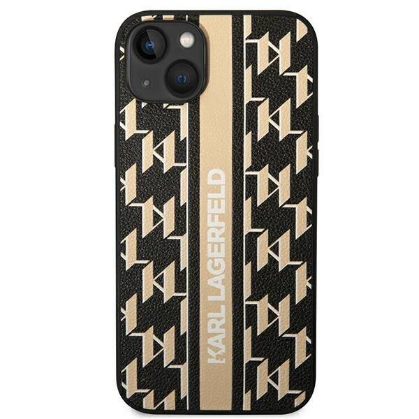 ETUI KARL LAGERFELD MONOGRAM STRIPE DO IPHONE 14 PLUS / 15 PLUS