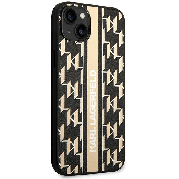 ETUI KARL LAGERFELD MONOGRAM STRIPE DO IPHONE 14 PLUS / 15 PLUS