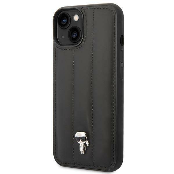 ETUI KARL LAGERFELD PUFFY IKONIK DO IPHONE 14 / 15 BLACK