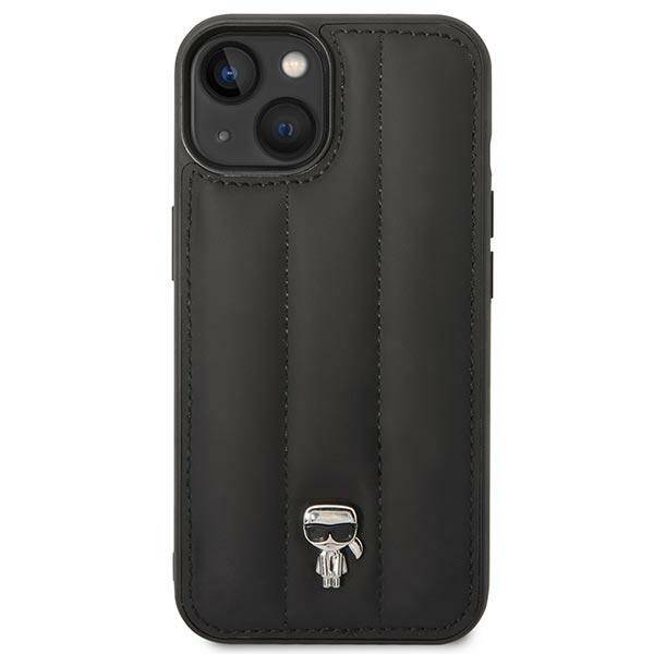 ETUI KARL LAGERFELD PUFFY IKONIK DO IPHONE 14 / 15 BLACK