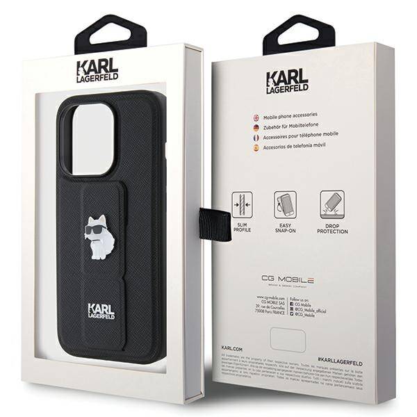 ETUI KARL LAGERFELD SAFFIANO CHOUPETTE DO IPHONE 14 PRO