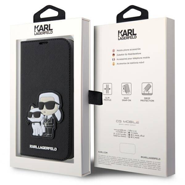 ETUI KARL LAGERFELD SAFFIANO CHOUPETTE DO IPHONE 14 PRO MAX