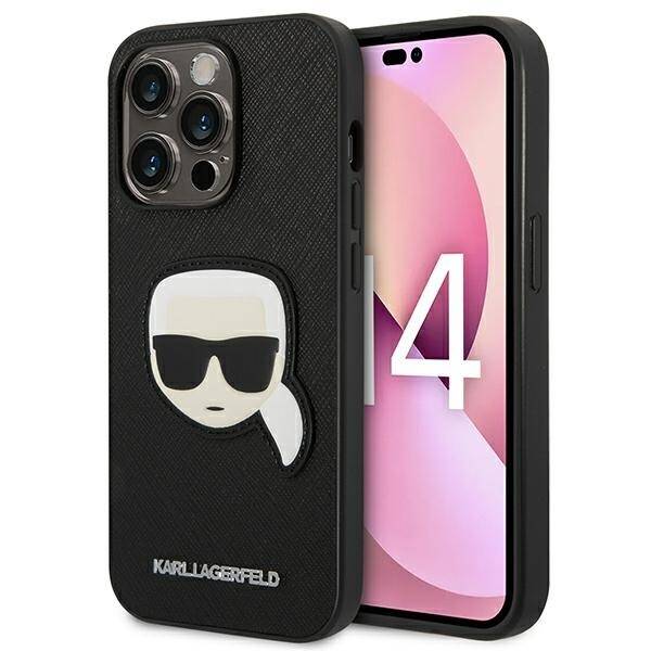 ETUI KARL LAGERFELD SAFFIANO DO IPHONE 14 PRO MAX BLACK