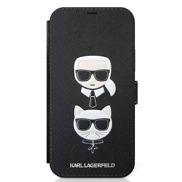 ETUI KARL LAGERFELD SAFFIANO KARL & CHOUPETTE do IPHONE 12 MINI 