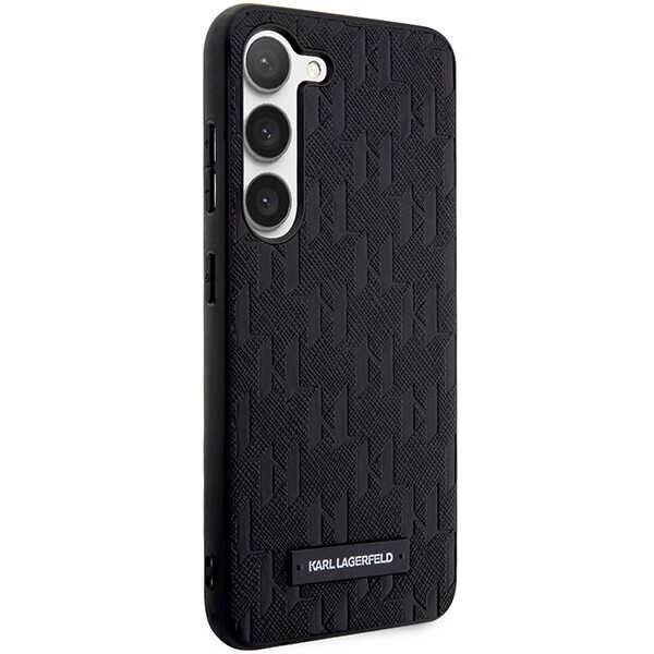 ETUI KARL LAGERFELD SAFFIANO MONO METAL LOGO do GALAXY S23 PLUS