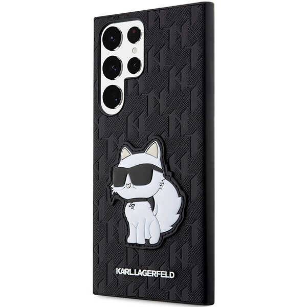 ETUI KARL LAGERFELD SAFFIANO MONOGRAM CHOUPETTE do GALAXY S23 ULTRA