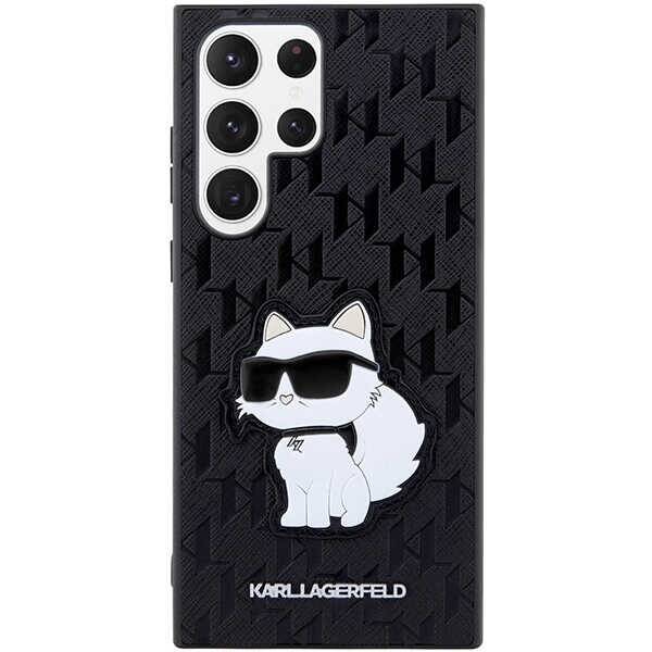 ETUI KARL LAGERFELD SAFFIANO MONOGRAM CHOUPETTE do GALAXY S23 ULTRA