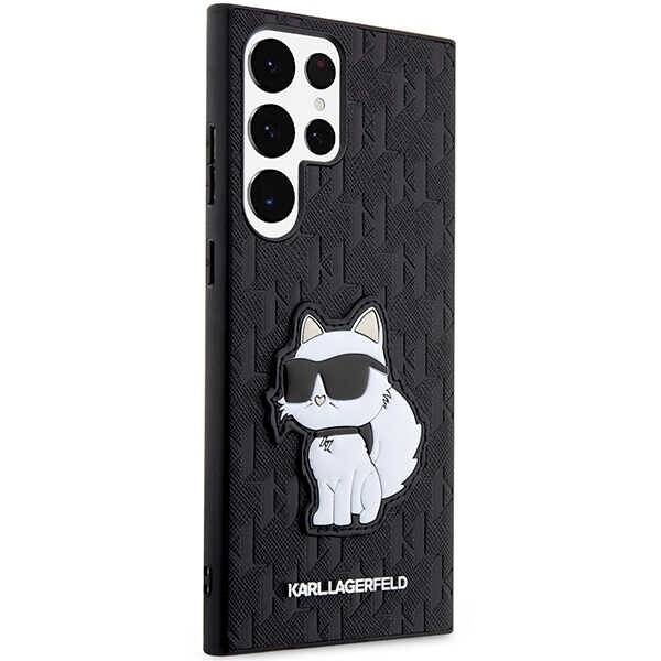 ETUI KARL LAGERFELD SAFFIANO MONOGRAM CHOUPETTE do GALAXY S23 ULTRA