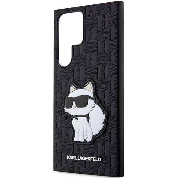 ETUI KARL LAGERFELD SAFFIANO MONOGRAM CHOUPETTE do GALAXY S23 ULTRA