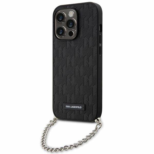 ETUI KARL LAGERFELD SAFFIANO MONOGRAM DO IPHONE 14 PRO MAX