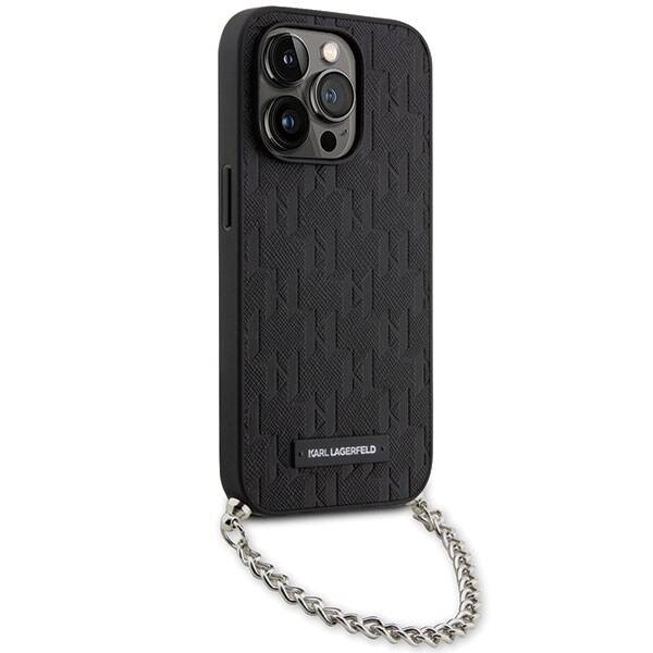 ETUI KARL LAGERFELD SAFFIANO MONOGRAM DO IPHONE 14 PRO MAX