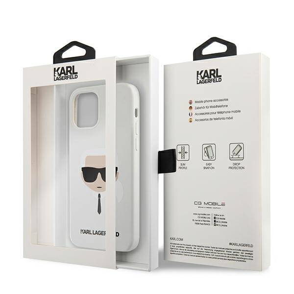 ETUI KARL LAGERFELD SILICONE COLLECTION do IPHONE 12 MINI