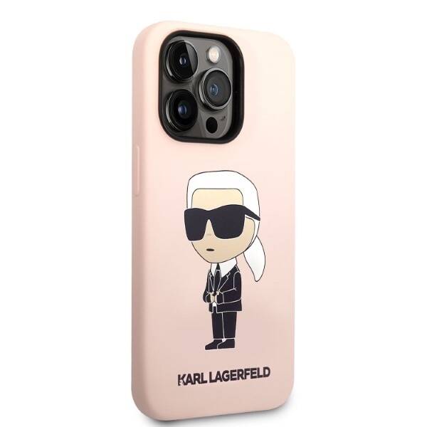 ETUI KARL LAGERFELD SILICONE DO IPHONE 14 PRO MAX MAGSAFE