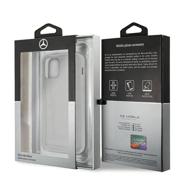 ETUI MERCEDES-BENZ NEW WAVE LINE do IPHONE 12 MINI