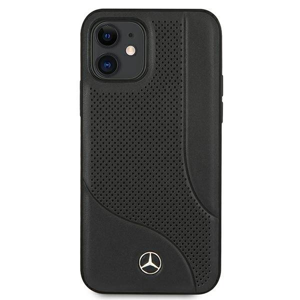 ETUI MERCEDES-BENZ PERFORATED AREA do IPHONE 12 MINI