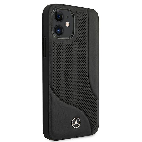 ETUI MERCEDES-BENZ PERFORATED AREA do IPHONE 12 MINI