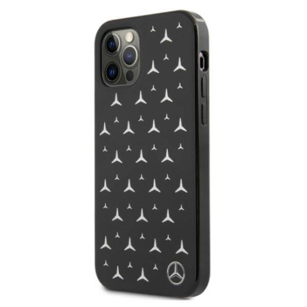 ETUI MERCEDES-BENZ STARS PATTERN do IPHONE 12 / 12 MINI