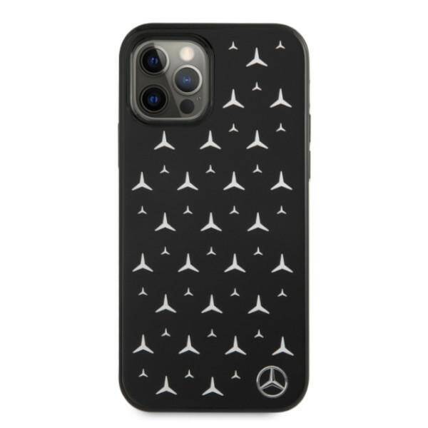 ETUI MERCEDES-BENZ STARS PATTERN do IPHONE 12 / 12 MINI