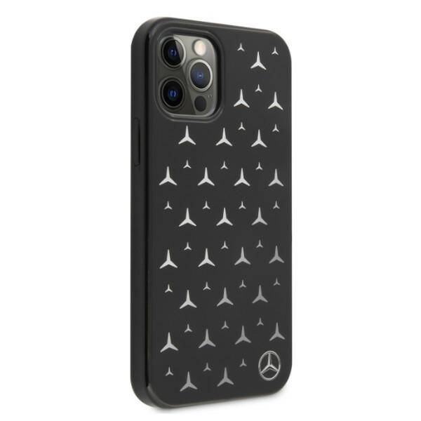 ETUI MERCEDES-BENZ STARS PATTERN do IPHONE 12 / 12 MINI