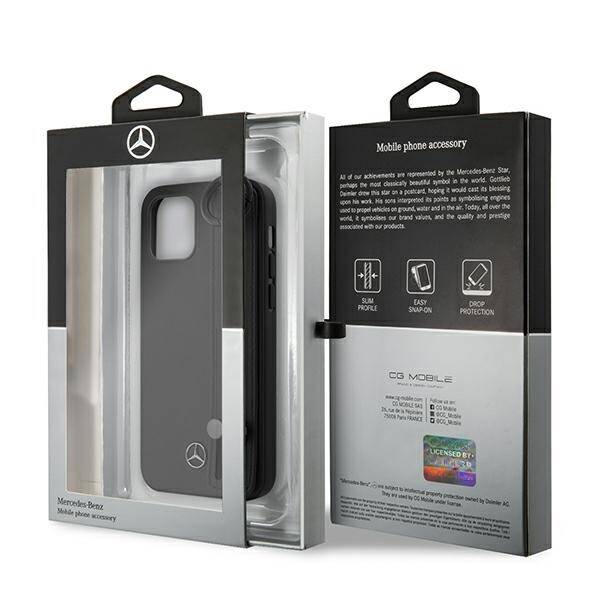 ETUI MERCEDES-BENZ STRAP LINE do IPHONE 12 MINI