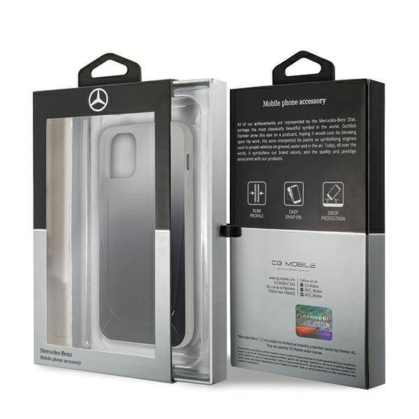 ETUI MERCEDES-BENZ TRANSPARENT LINE do IPHONE 12 MINI