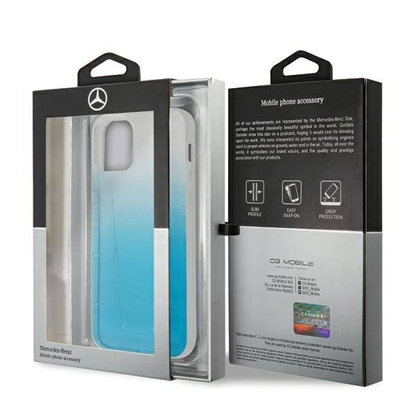 ETUI MERCEDES-BENZ TRANSPARENT LINE do IPHONE 12 PRO MAX