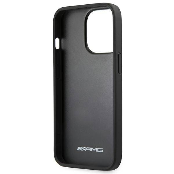 ETUI MERCEDES LEATHER DEBOSSED DO IPHONE 14 PRO MAX BLACK