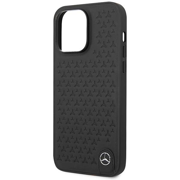 ETUI MERCEDES LEATHER STARS PATTERN DO IPHONE 14 PRO MAX