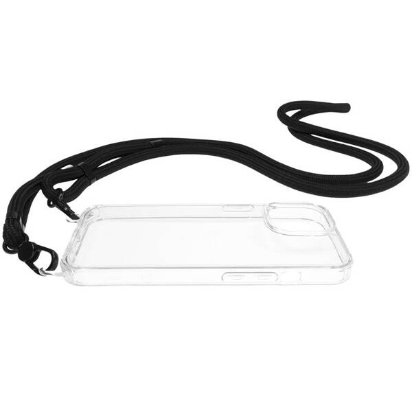 ETUI MOBILE ORIGIN DO IPHONE 15 ZE SMYCZĄ MAGSAFE CLEAR