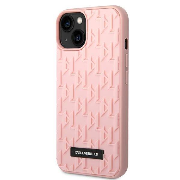 ETUI MONOGRAM KARL LAGERFELD DO IPHONE 14 PLUS / 15 PLUS PINK