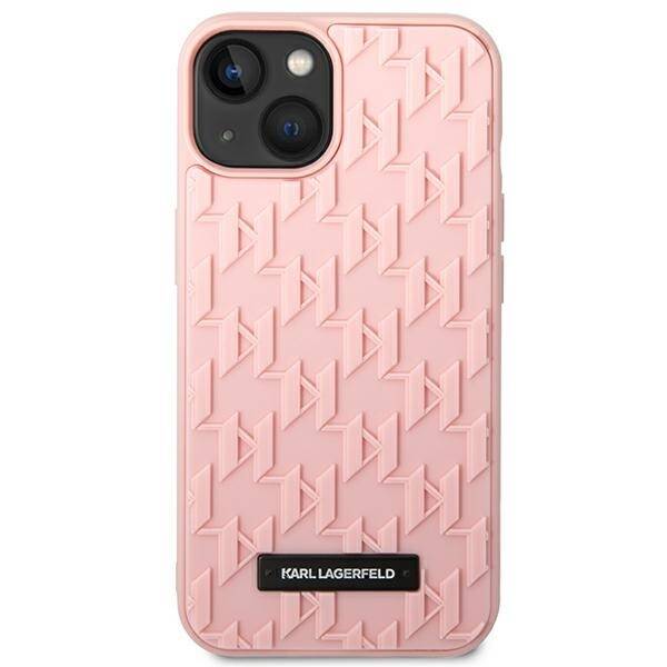 ETUI MONOGRAM KARL LAGERFELD DO IPHONE 14 PLUS / 15 PLUS PINK