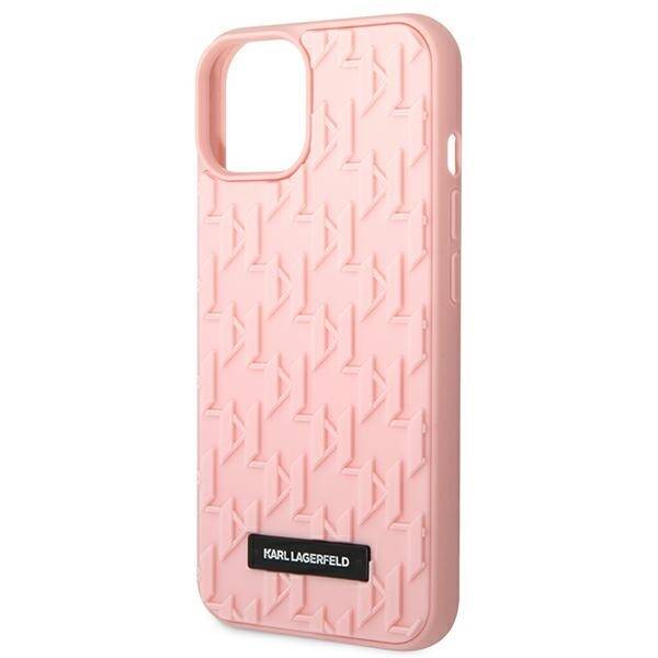 ETUI MONOGRAM KARL LAGERFELD DO IPHONE 14 PLUS / 15 PLUS PINK