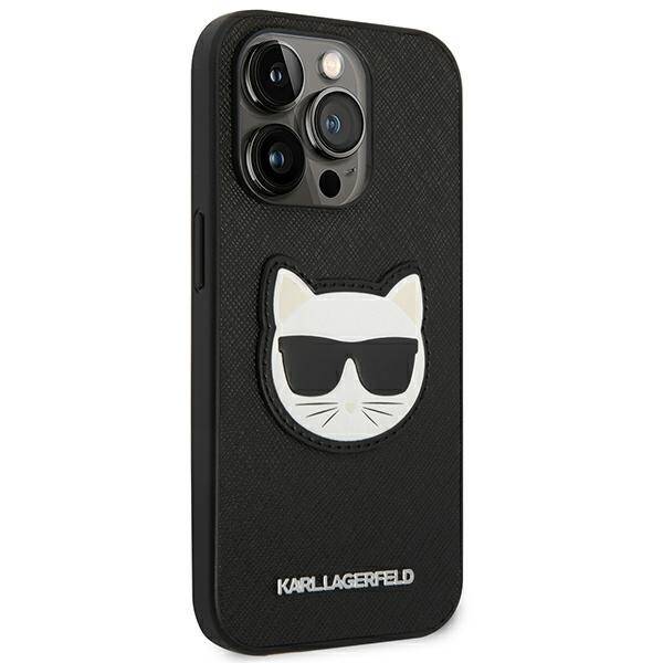 ETUI SAFFIANO CHOUPETTE KARL LAGERFELD DO IPHONE 14 PRO BLACK