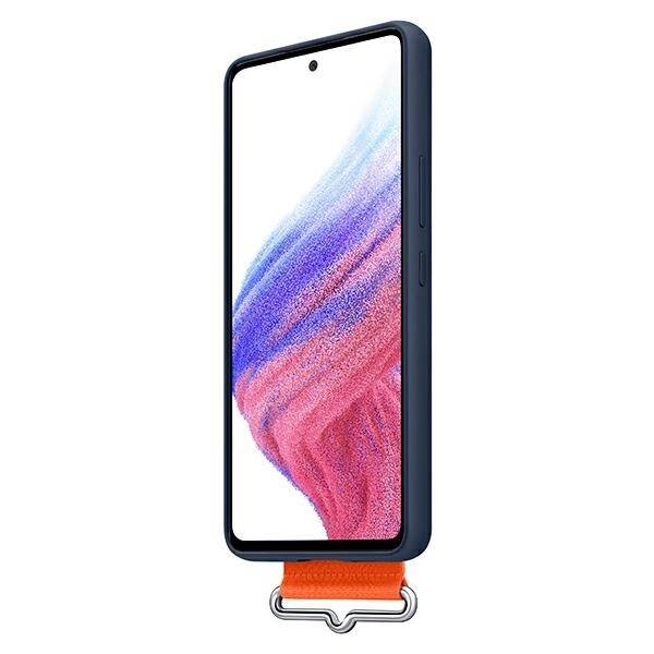 ETUI SAMSUNG DO GALAXY A53 5G SILICONE COVER NAVY