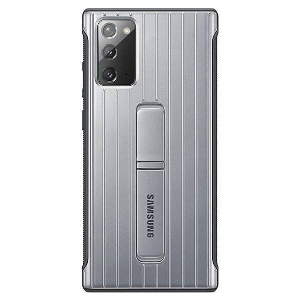 ETUI SAMSUNG DO GALAXY NOTE 20 STANDING COVER SILVER