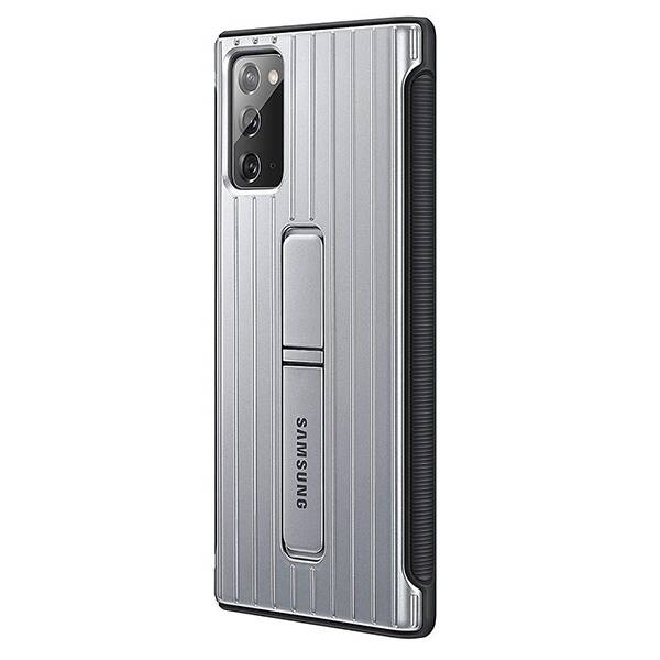 ETUI SAMSUNG DO GALAXY NOTE 20 STANDING COVER SILVER