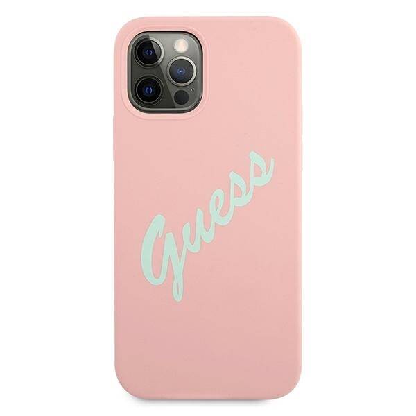 ETUI SILICONE VINTAGE SCRIPT do IPHONE 12 PRO MAX