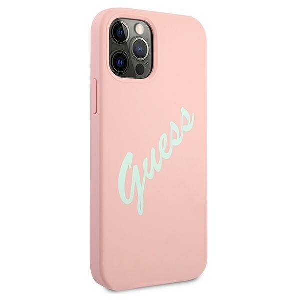 ETUI SILICONE VINTAGE SCRIPT do IPHONE 12 PRO MAX