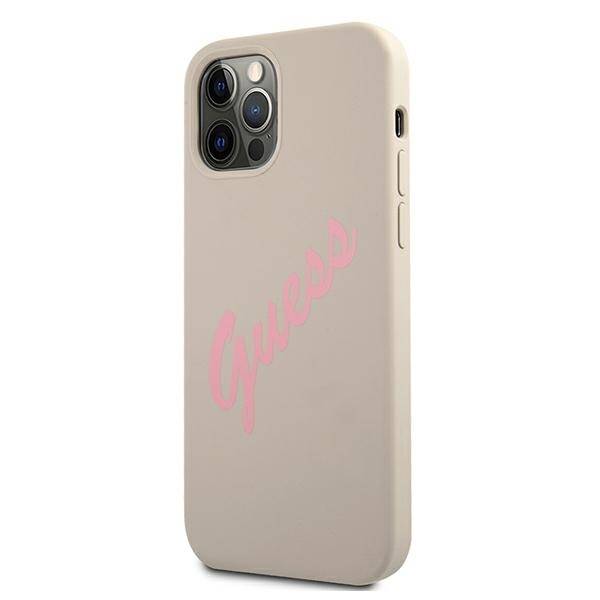 ETUI SILICONE VINTAGE SCRIPT do IPHONE 12 PRO MAX 