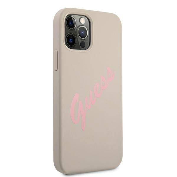 ETUI SILICONE VINTAGE SCRIPT do IPHONE 12 PRO MAX 