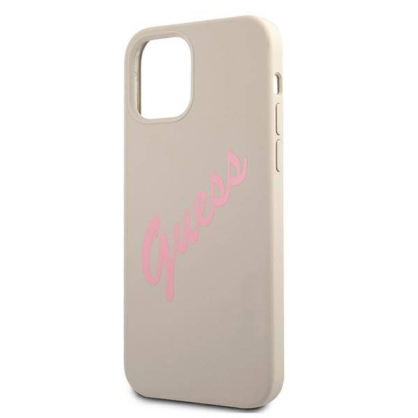 ETUI SILICONE VINTAGE SCRIPT do IPHONE 12 PRO MAX 