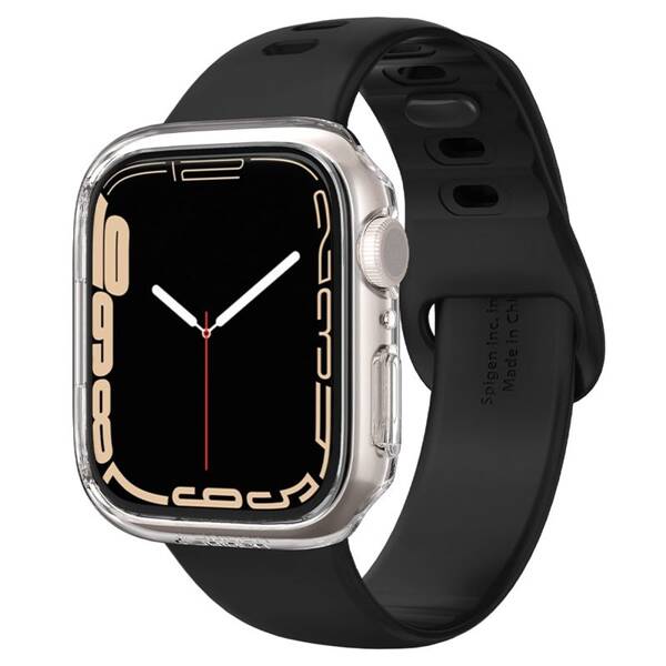 ETUI SILIKONOWE do APPLE WATCH 9 41 mm SPIGEN THIN FIT