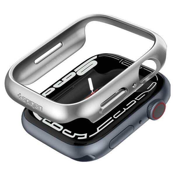 ETUI SILIKONOWE do APPLE WATCH 9 45 mm SPIGEN THIN FIT