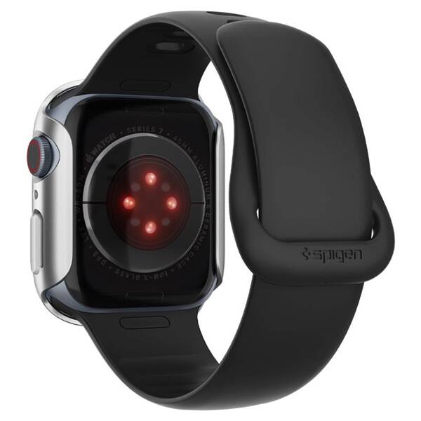 ETUI SILIKONOWE do APPLE WATCH 9 45 mm SPIGEN THIN FIT